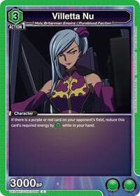Villetta Nu - UE04BT: CODE GEASS: Lelouch of the Rebellion - Union Arena card