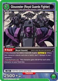 Gloucester (Royal Guards Fighter) - UE04BT: CODE GEASS: Lelouch of the Rebellion - Union Arena card