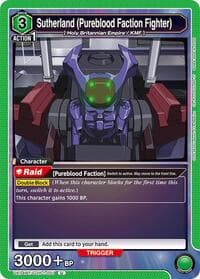 Sutherland (Pureblood Faction Fighter) - UE04BT: CODE GEASS: Lelouch of the Rebellion - Union Arena card