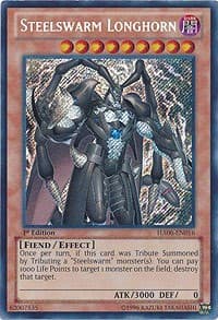 Steelswarm Longhorn - Hidden Arsenal 6: Omega Xyz - YuGiOh card