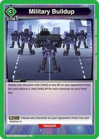 Military Buildup - UE04BT: CODE GEASS: Lelouch of the Rebellion - Union Arena card