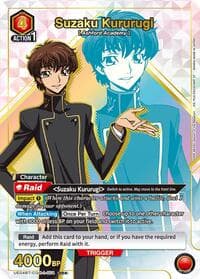 Suzaku Kururugi (074) (SR*) - UE04BT: CODE GEASS: Lelouch of the Rebellion - Union Arena card