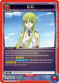 C.C. (077) - UE04BT: CODE GEASS: Lelouch of the Rebellion - Union Arena card