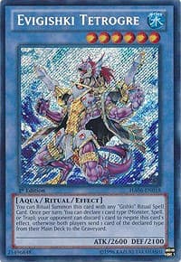 Evigishki Tetrogre - Hidden Arsenal 6: Omega Xyz - YuGiOh card