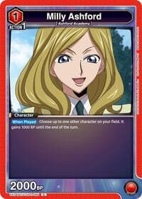 Milly Ashford (086) - UE04BT: CODE GEASS: Lelouch of the Rebellion - Union Arena card