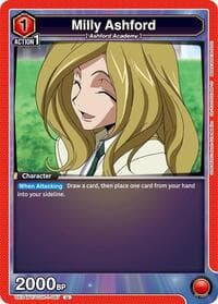 Milly Ashford (087) - UE04BT: CODE GEASS: Lelouch of the Rebellion - Union Arena card