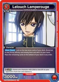 Lelouch Lamperouge (091) - UE04BT: CODE GEASS: Lelouch of the Rebellion - Union Arena card
