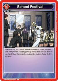 School Festival - UE04BT: CODE GEASS: Lelouch of the Rebellion - Union Arena card
