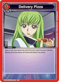 Delivery Pizza - UE04BT: CODE GEASS: Lelouch of the Rebellion - Union Arena card