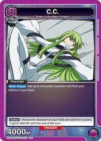 C.C. (102) - UE04BT: CODE GEASS: Lelouch of the Rebellion - Union Arena card