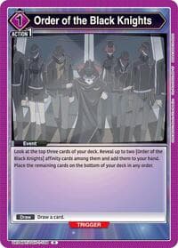Order of the Black Knights - UE04BT: CODE GEASS: Lelouch of the Rebellion - Union Arena card