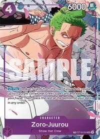 Zoro-Juurou (ST18-004) - Emperors in the New World - One Piece Card Game card