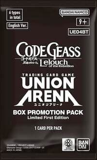 Code Geass: Lelouch of the Rebellion - Box Promotion Pack - UE04BT: CODE GEASS: Lelouch of the Rebellion - Union Arena card
