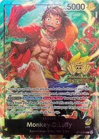 Monkey.D.Luffy (2nd Anniversary Tournament) - One Piece Promotion Cards - One Piece Card Game card