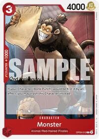 Monster - Emperors in the New World: 2nd Anniversary Tournament Cards - One Piece Card Game card