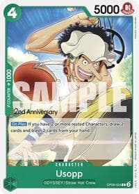 Usopp (024) - Emperors in the New World: 2nd Anniversary Tournament Cards - One Piece Card Game card