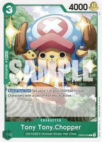 Tony Tony.Chopper - Emperors in the New World: 2nd Anniversary Tournament Cards - One Piece Card Game card