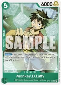 Monkey.D.Luffy (036) - Emperors in the New World: 2nd Anniversary Tournament Cards - One Piece Card Game card