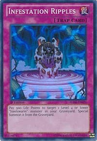 Infestation Ripples - Hidden Arsenal 6: Omega Xyz - YuGiOh card