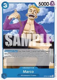 Marco - Emperors in the New World: 2nd Anniversary Tournament Cards - One Piece Card Game card