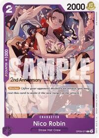 Nico Robin (071) - Emperors in the New World: 2nd Anniversary Tournament Cards - One Piece Card Game card