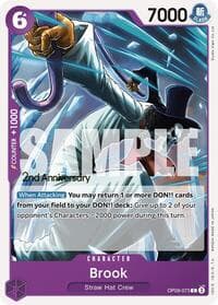 Brook (073) - Emperors in the New World: 2nd Anniversary Tournament Cards - One Piece Card Game card
