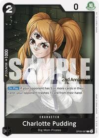 Charlotte Pudding - Emperors in the New World: 2nd Anniversary Tournament Cards - One Piece Card Game card