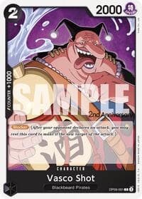 Vasco Shot - Emperors in the New World: 2nd Anniversary Tournament Cards - One Piece Card Game card