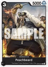 Peachbeard - Emperors in the New World: 2nd Anniversary Tournament Cards - One Piece Card Game card