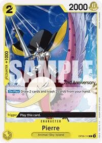 Pierre - Emperors in the New World: 2nd Anniversary Tournament Cards - One Piece Card Game card