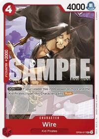 Wire - Emperors in the New World: 2nd Anniversary Tournament Cards - One Piece Card Game card