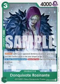 Donquixote Rosinante (032) - Emperors in the New World: 2nd Anniversary Tournament Cards - One Piece Card Game card