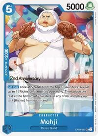 Mohji - Emperors in the New World: 2nd Anniversary Tournament Cards - One Piece Card Game card