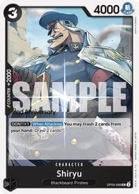 Shiryu - Emperors in the New World: 2nd Anniversary Tournament Cards - One Piece Card Game card