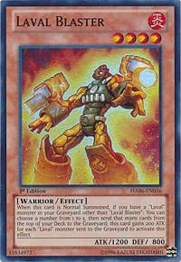 Laval Blaster - Hidden Arsenal 6: Omega Xyz - YuGiOh card