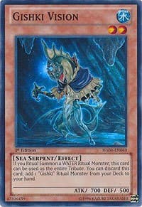 Gishki Vision - Hidden Arsenal 6: Omega Xyz - YuGiOh card