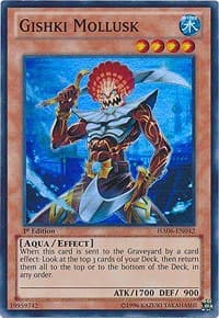 Gishki Mollusk - Hidden Arsenal 6: Omega Xyz - YuGiOh card