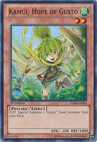 Kamui, Hope of Gusto - Hidden Arsenal 6: Omega Xyz - YuGiOh card