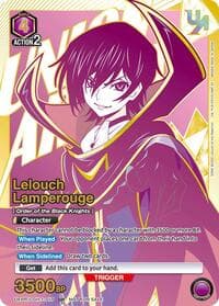 Lelouch Lamperouge (017) - Union Arena Promotion Cards - Union Arena card