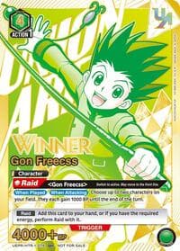 Gon Freecss (078) (Winner) - Union Arena Promotion Cards - Union Arena card