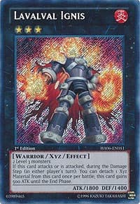 Lavalval Ignis - Hidden Arsenal 6: Omega Xyz - YuGiOh card