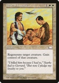 Debt of Loyalty - Weatherlight - Magic: The Gathering card