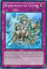 Whirlwind of Gusto - Hidden Arsenal 6: Omega Xyz - YuGiOh card