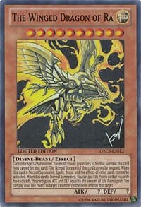The Winged Dragon of Ra - Order of Chaos - YuGiOh card