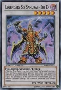 Legendary Six Samurai - Shi En - Ra Yellow Mega Pack - YuGiOh card