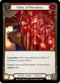 Fabric of Providence // Crown of Providence - LSS013 - Flesh and Blood: Promo Cards - Flesh and Blood TCG card