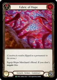 Fabric of Hope // Hope Merchant's Hood - LSS012 - Flesh and Blood: Promo Cards - Flesh and Blood TCG card
