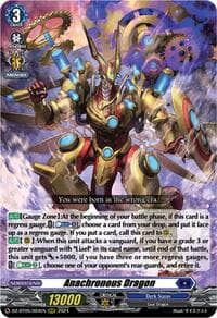 Anachronous Dragon - DZ-BT05: Omniscient Awakening - Cardfight Vanguard card