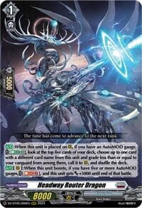 Headway Router Dragon - DZ-BT05: Omniscient Awakening - Cardfight Vanguard card