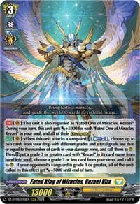 Fated King of Miracles, Rezael Vita - DZ-BT05: Omniscient Awakening - Cardfight Vanguard card